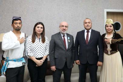 TÜRKSOY heyetinden Kayseri Üniversitesi’ne ziyaret