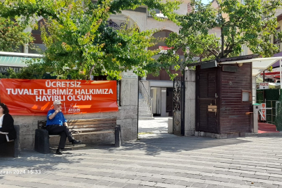 Osmangazi’de tuvaletlerin ücretsiz olması yargıya takıldı