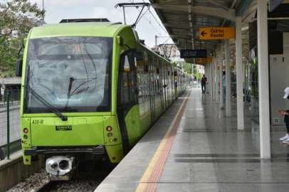 Bursa'da metro artık 24 saat hizmet verecek