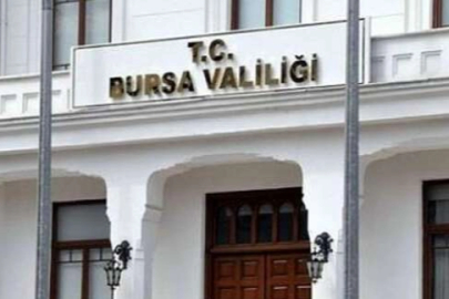 Bursa Valiliği'nden zorunlu açıklama