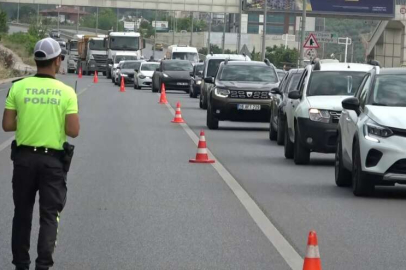 Bursa’da bayram öncesi radarla hız denetimi