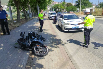 Bursa’da feci kaza! Motosiklet sürücüsü...