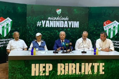 Bursaspor'da Galip Sakder kararını verdi