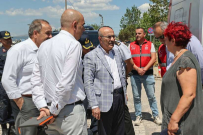 Kumsaz’da mobil göç denetimi