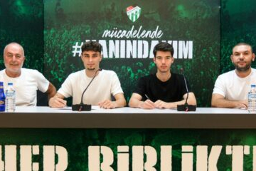 Bursaspor’da iç transferde iki yeni imza!