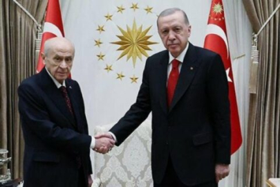 Cumhurbaşkanı Erdoğan, Bahçeli ile Beştepe’de görüştü