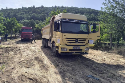 Bursa’da kaçak hafriyat dökenlere ceza