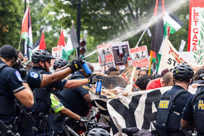 ABD’de Netanyahu karşıtı protesto