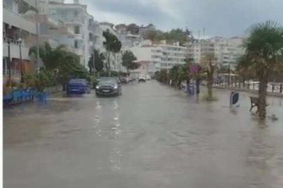Yağmur yağdı böyle oldu! İşte Mudanya'da son durum...