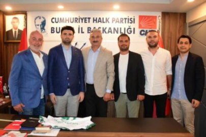 Bursaspor’dan CHP Bursa’ya ziyaret