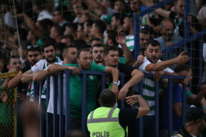 Bursaspor maçında neler oldu? Taraftar stadı terk etti…