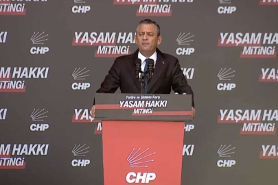 CHP’den ‘yaşam hakkı’ mitingi: ‘Teröre meydan okumaya geldik’