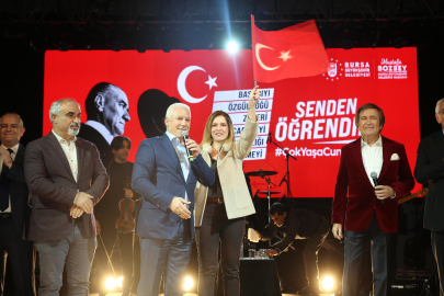 İnegöl ve Yıldırım'da 29 Ekim coşkusu