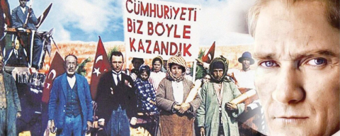 Yaşasın Cumhuriyet...101 yıllık gurur