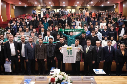 Mudanya Üniversitesi'nde Bursaspor coşkusu