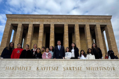 Başkan Erkan Aydın, Osmangazili çocuklarla Anıtkabir’de