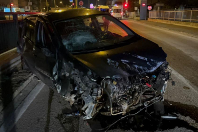 Bursa'da gizli buzlanma kazaya neden oldu