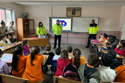 Karacabey’de öğrencilere trafik semineri