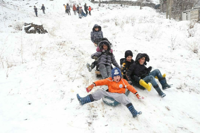 Bir ilde eğitime kar engeli!