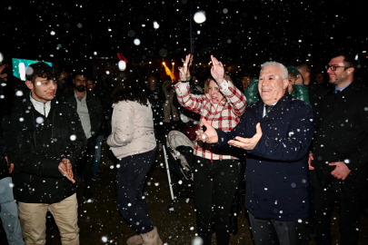 Bursa'da yeni yıl coşkusu işte burada yaşanıyor