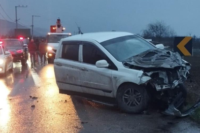 Bursa'da yürekleri ağza getiren kaza