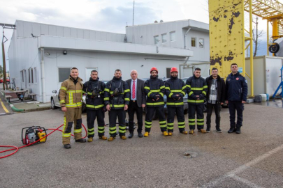 Filistinli ‘alev avcıları’, Bursa’da eğitiliyor