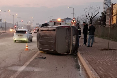 Bursa'da korkutan kaza