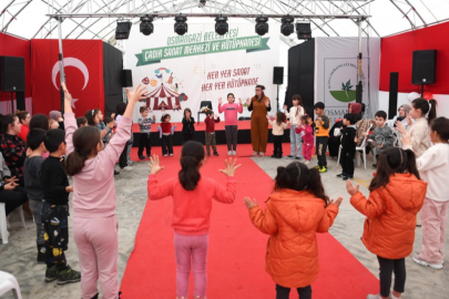 Bursa Osmangazi'de çocuklar çok mutlu