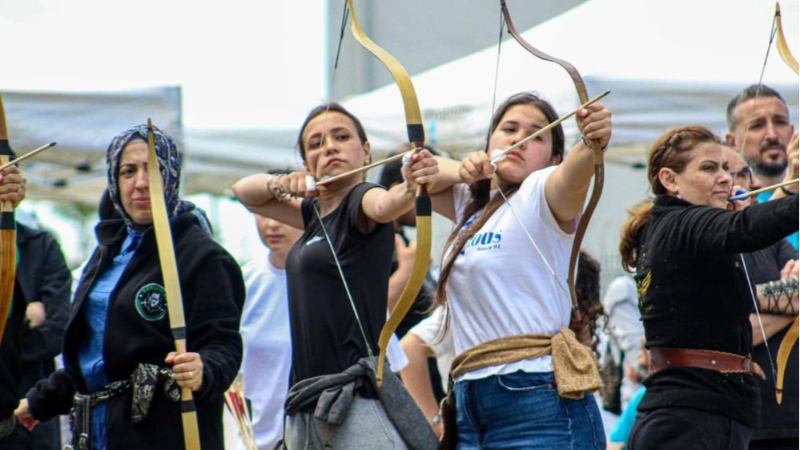 Bursa'da nefes kesen turnuva; Kadınların büyük başarısı