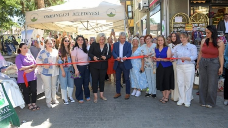 El emeği göz nuru ürünler Osmangazililer ile buluştu!