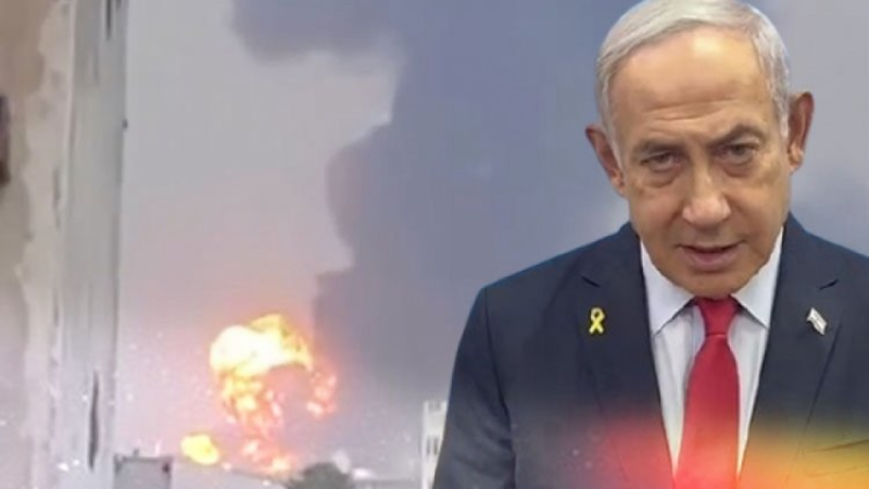 İsrail'den yeni saldırı! Başkenti bombaladı