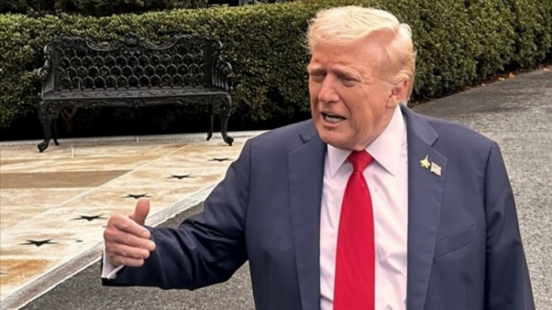 Trump bir kez daha tehdit etti! "İsrail tek sözümle Gazze'ye döner"