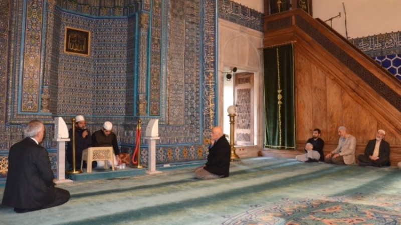 Bursa Yeşil Cami'de anlamlı program!