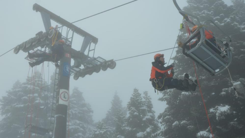 Bursa'da yürekleri ağza getiren tatbikat!