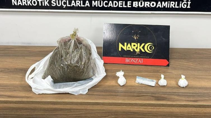 Bursa'da 2 kilogram uyuşturucu madde ele geçirildi