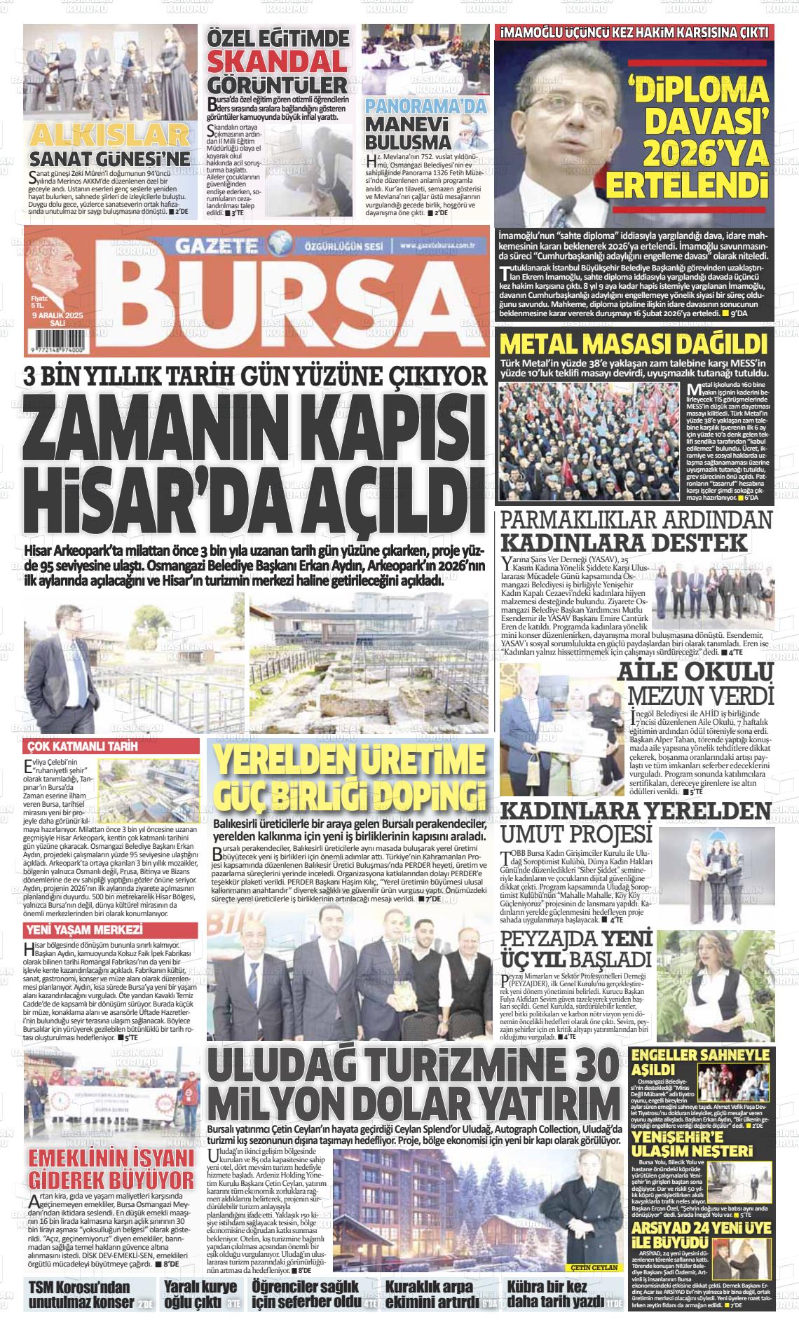 GAZETE BURSA