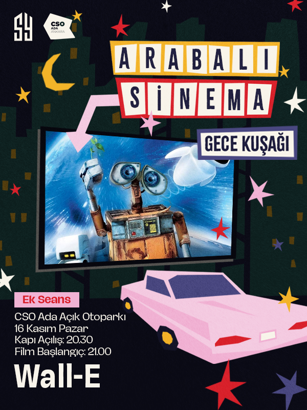 Arabalı Sinema Gece Kuşağı Wall-e (Altyazılı) - Haberin Doğrusu