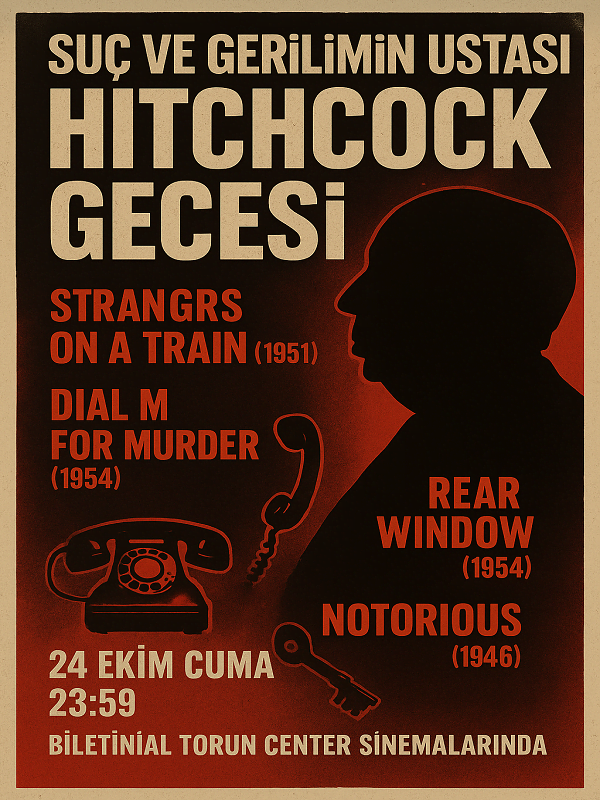 Suç ve Gerilimin Ustası: Hitchcock Gecesi - Haberin Doğrusu